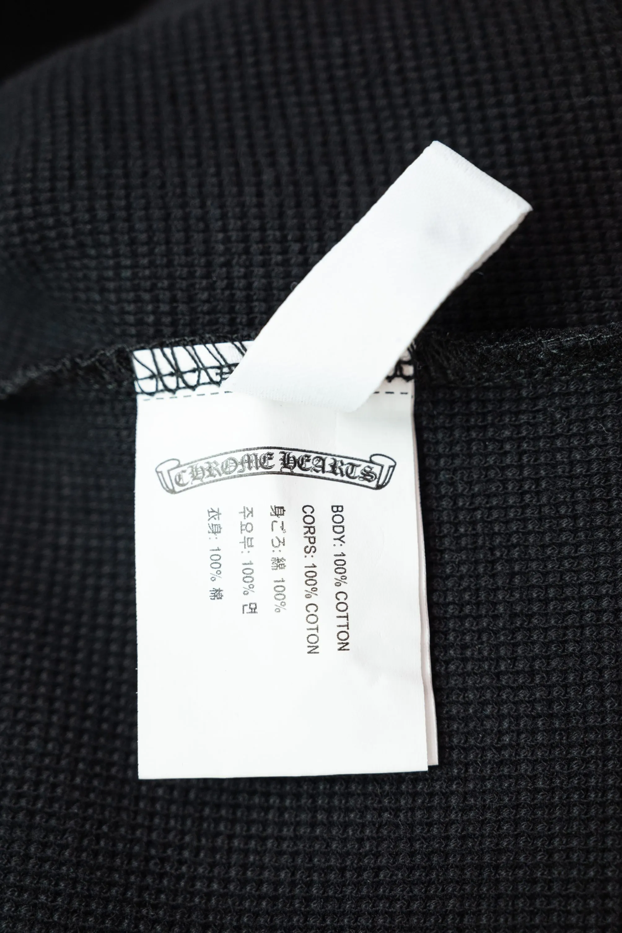 :(G 006) Chrome Hearts/ 【 】Black /Gray 。 【In Stock】S M L （ ） Gray Gray logo Logo Retro Chrome Hearts ，
